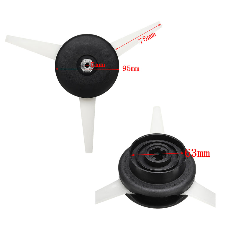 Strimmer Head Cutting Mowing Brush Cutter Head Replacement Part Garden Tool Grass Trimmer Head Accessories for STIHL POLYCUT 6-3