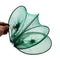 Folding Round Metal Frame Nylon Mesh Crab Fish Fishing Landing Net-Green Fishing Net