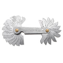 58x Blades US Metric Whitworth 55/60 Thread Measuring Gauge Screw Pitch Tool