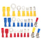 Excellway EC03 780Pcs Electrical Terminals Wire Connectors with Box & Crimping Pliers