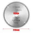 TCT 210mm 80T Circular Saw Blade 30mm Bore HSS Cutting Disc