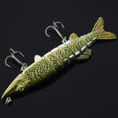 5 inch/ 12, 5cm 20g alive realistic fishing lure multi articulated