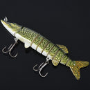 5 inch/ 12, 5cm 20g alive realistic fishing lure multi articulated