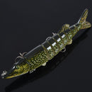 5 inch/ 12, 5cm 20g alive realistic fishing lure multi articulated