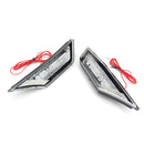 LED Car Transparent Side Marker Lights Turn Signal Corner Parking Lamp for Honda Civic 10 16-18