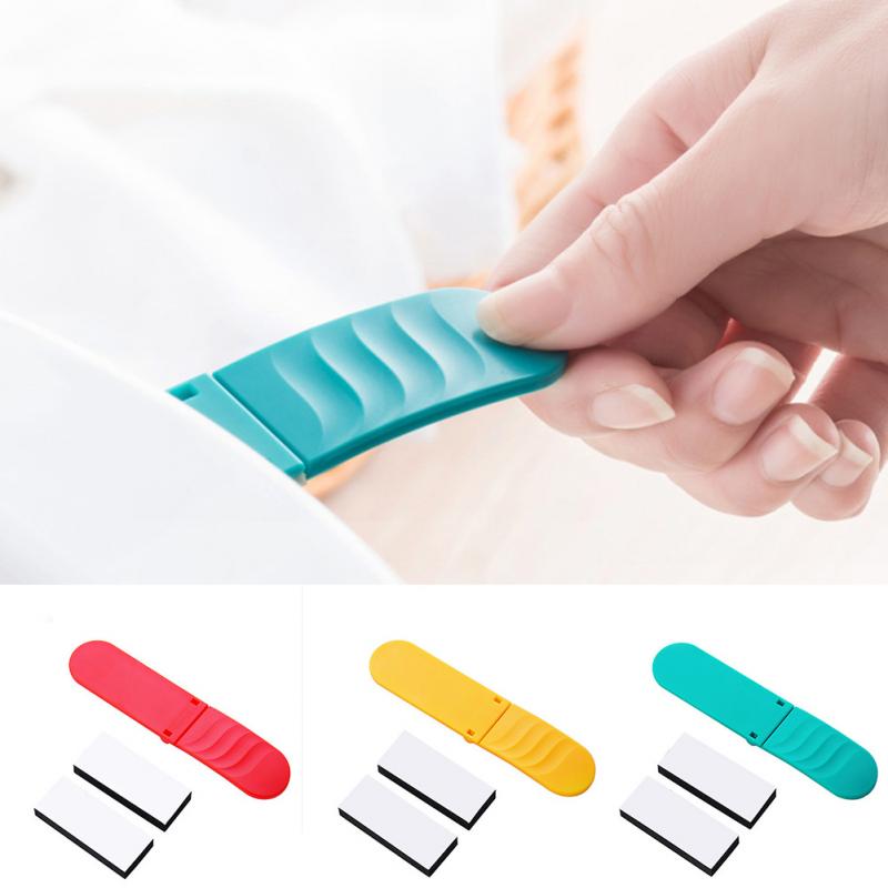Honana Bathroom Portable Foldable Simple Design Travel Home Toilet Seat Cover Lifting Device Clamp L