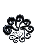 1 pair Acrylic Spiral Taper Flesh Tunnel Ear Stretcher Expander Questions M V6M9