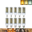 E27 E17 E14 E12 B22 9W 100 SMD 5736 LED Pure White Warm White Natural White Corn Bulb AC85-265V