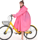Fashion Girls Men Raincoat Cycling Electric Car Bicycle EVA Waterproof Raincoat