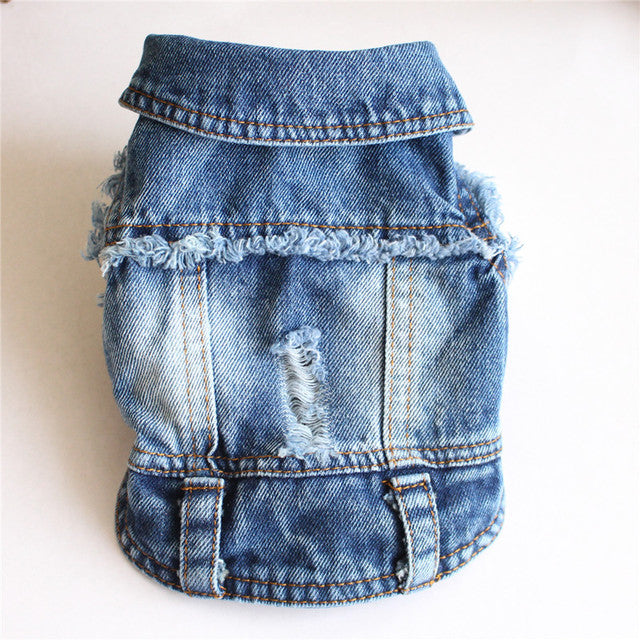 Be Pet New Hole Must Be Cowboy Small Vest Dog Pet Clothes Teddy