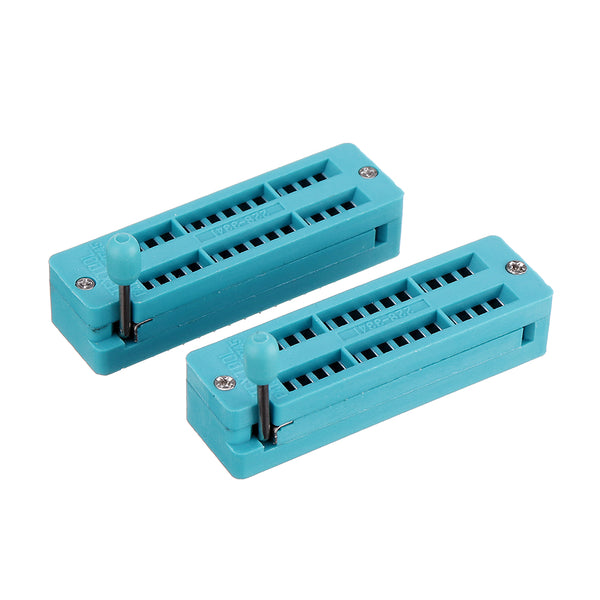 6pcs IC Lock Seat Zif Socket Test Universal zif Sockets 28Pin Narrow