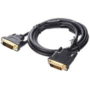 DVI-D â€“Cable for monitor, DVI-D Dual Link, 2x DVI-D convex, 1.8 m, black