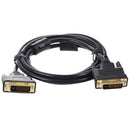 DVI-D â€“Cable for monitor, DVI-D Dual Link, 2x DVI-D convex, 1.8 m, black