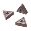 Drillpro 10pcs TNMG160408 MS CVD Carbide Insert Turning Tool Insert for DTGNR/L PTFBR/L