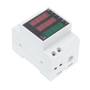 100A AC80 - 300V digital multifunctional DIN Rail Voltage Meter Voltmeter W W6J7