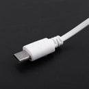 Mirco-USB A to USB 2.0 B Male Retractable Cable Data Sync Charger For