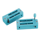 2pcs IC Lock Seat Zif Socket Test Universal zif Sockets 18Pin