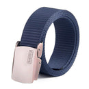 125cm ENNIU TB56 3.8cm Canvas Tactical Belt Quick Release Inserting Buckle Leisure Belt