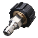 High Pressure Washer Quick Connect M22-14mm X 1/4 Inch Quick Connect Adapter