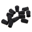 12 pcs 8mm inner diameter round rubber Furniture Tabletop Holder Protector  N2A9