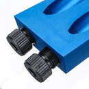 Silverline Pocket Hole Screw Jig with Dowel Drill Set Woodworking Joint Tool Carpenters