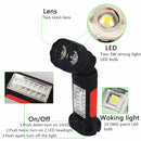 Magnetic 16 LED Inspection Hanging Camping Hand Flashlight