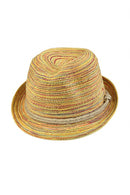 Multicolored hat for woman straw hat Summer hat holiday sun hat