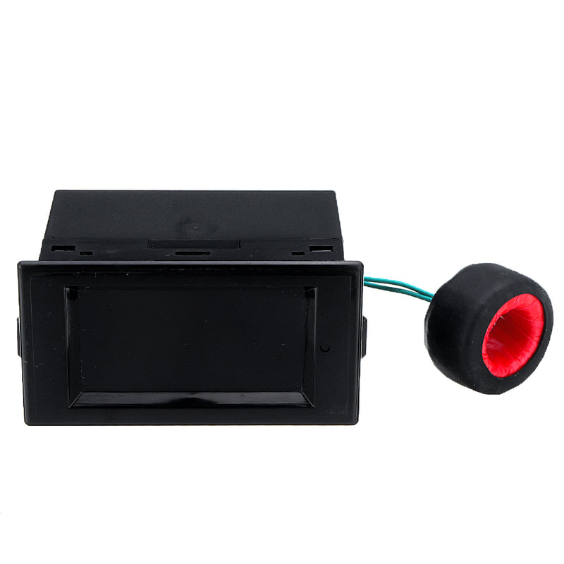 4 In 1 AC Voltmeter Ammeter Power Energy Meter AC 200.0-450.0V 0.01-100A HD Color Screen 180 Degrees LED