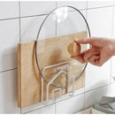 Kitchen Shelf Hanging Chopping Board Cutting Holder Storage Lid Iron Shelves Shelf Rack