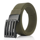 TUSHI 125cm x 3.4cm Zinc Alloy Quick Release Buckle Nylon Tactical Belt Casual Belts Business Belt