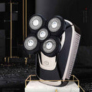 5 Head 5D Rechargeable Bald Head Shaver USB Cordless Hair Clipper Trimmer Groomer Kit