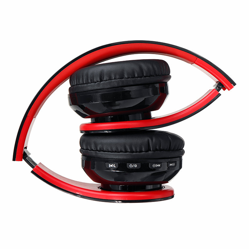 Foldable bluetooth 5.0 Wireless Stereo Headphone Noise Cancelling Handsfree Headset With HD Mic