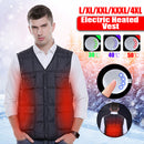 Adjustable Electric Vest Heated Fishing Cloth Jacket USB Thermal Winter-Warmer