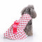 Vintage Pink Polka Dot Dog Dress for Pet Clothes Vest Shirts