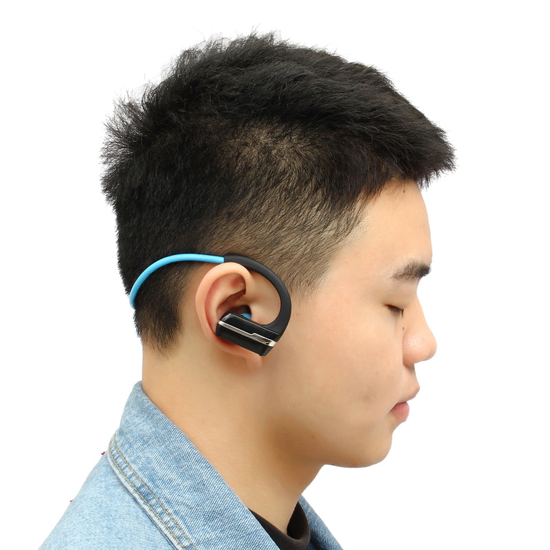 Sports Wireless bluetooth Headset Headphone  Noise Cancelling Waterproof Earphone Stereo Earbuds with Mic