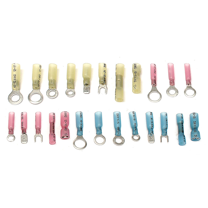 Soloop 250Pcs Heat Shrink Wire Connector Waterproof Kit Automotive Crimp Terminals Set