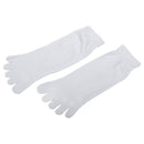 6 Pairs Soft Sports Men Comfortable Five Seperate Finger Toe Socks Cotton W U5D4