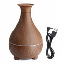 Touch LED Air Humidifier Aroma Essential Oil Diffuser 200ml Ultrasonic Cool Mist Humidifier with Color LED Lights