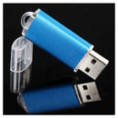 Blue 32GB USB2.0 Flash Drive Memory Stick Pen Data Storage Thumb Disk Gift S1J2