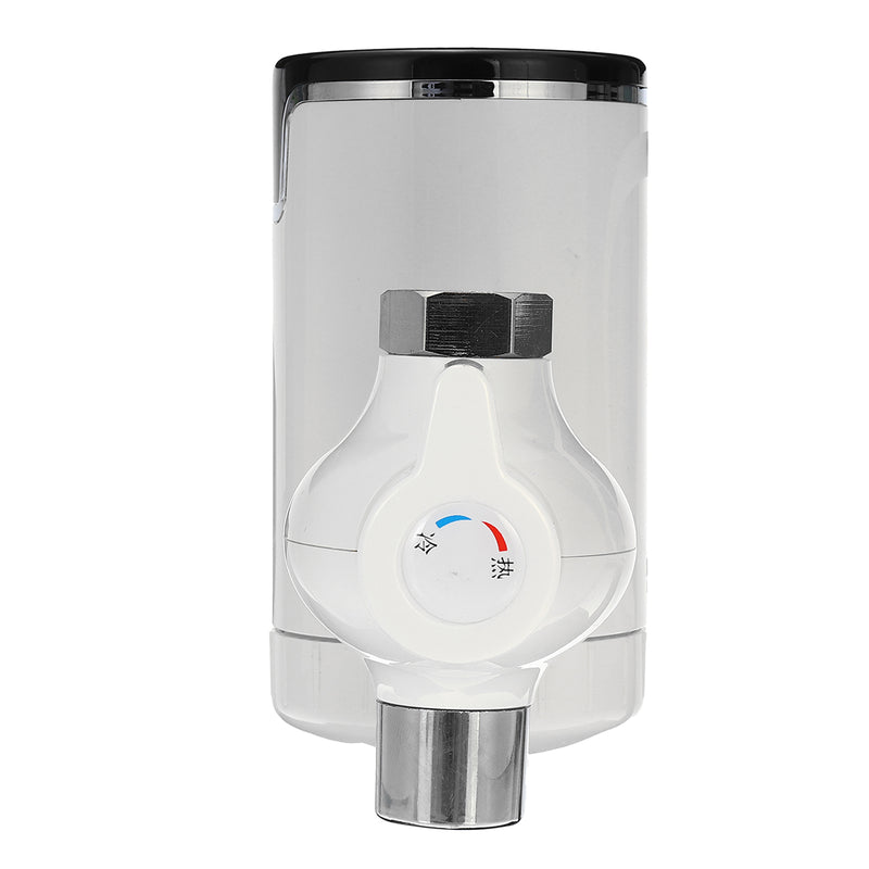 3000W 220V Electric Instant Heat Faucet Tap LED Display Hot Water Kitchen Sink