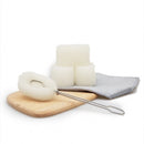 JIEZHI Replaceable Sponge Cup Brush Stainless Steel Cup Cleaning Brushes 3 Replaceable Brush Heads