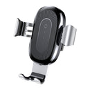 Baseus Qi Wireless Fast Car Charger Phone Holder Mount For iPhone 8 X Samsung S8 S7 S6