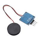 10pcs TZT 5V Piezoelectric Film Vibration Sensor Switch Module TTL Level Output For