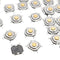 50Pcs DC12V 4 Pins Tact Tactile Push Button Momentary SMD Switch 5x5x1.5MM