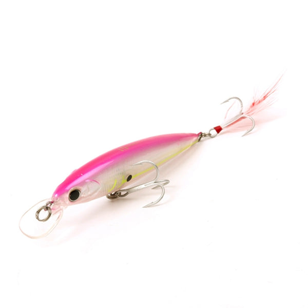 Maxcatch 9.5cm 11.5g Minnow Bass Fishing Lures Crankbaits with Feather