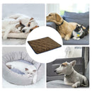 Heating Dog Cat Pet Bed Mat Thermal Radiator Heated Pad Washable Warm Cushion Self Heating Pet Bed Warm Soft Fleece Cushion Heated Mat Heated Bed