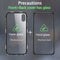 Bakeey Magnetic Adsorption Metal Bumper & Double-sided Tempered Glass Flip Protective Case for Samsung Galaxy A50 2019