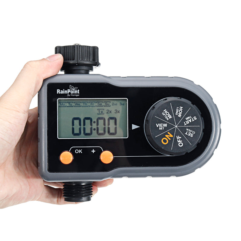 LCD Automatic Watering Irrigation Timer Controller Garden Intelligent Irrigation Sprinkler