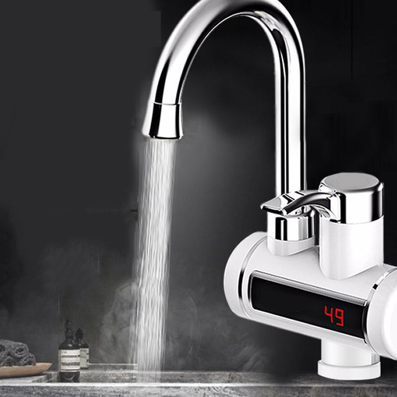 220V LCD Electric Kitchen Faucet Tap Instant Hot Water Heater Tap with Temperature Display