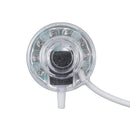 1W Aquarium Fish Tank Submersible LED Spotlight Air Bubble Light Underwater Lamp AC110V-220V